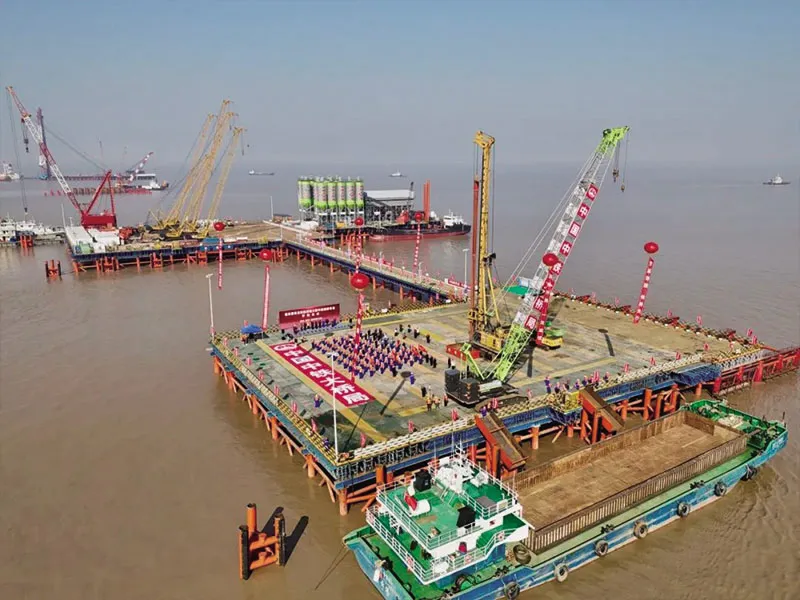 Projet de pont transmaritime de la baie de Hangzhou