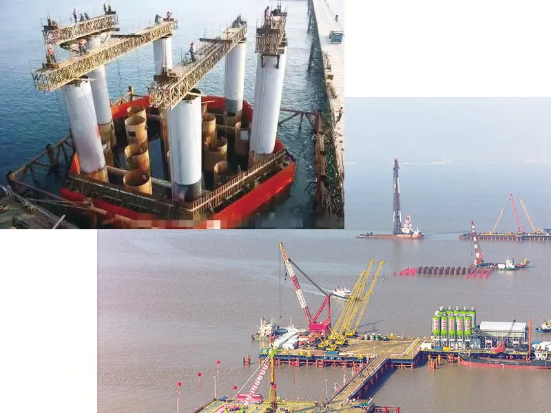 Projet de pont transmaritime de la baie de Hangzhou