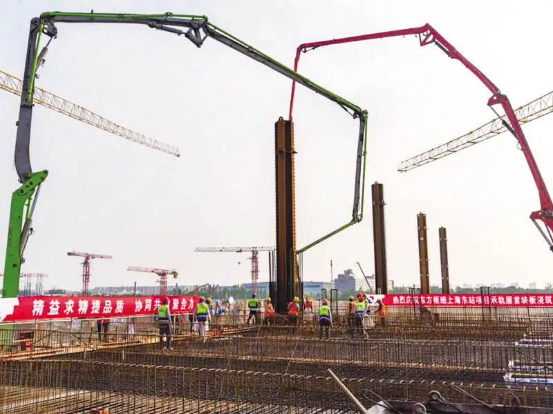 Projet de la gare de l'Est de Shanghai