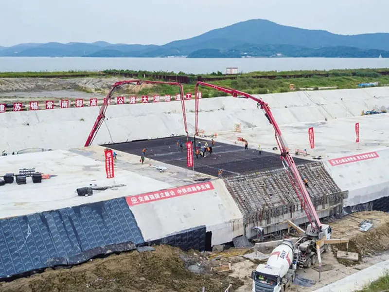 Projet de tunnel du lac Taihu à Wuxi