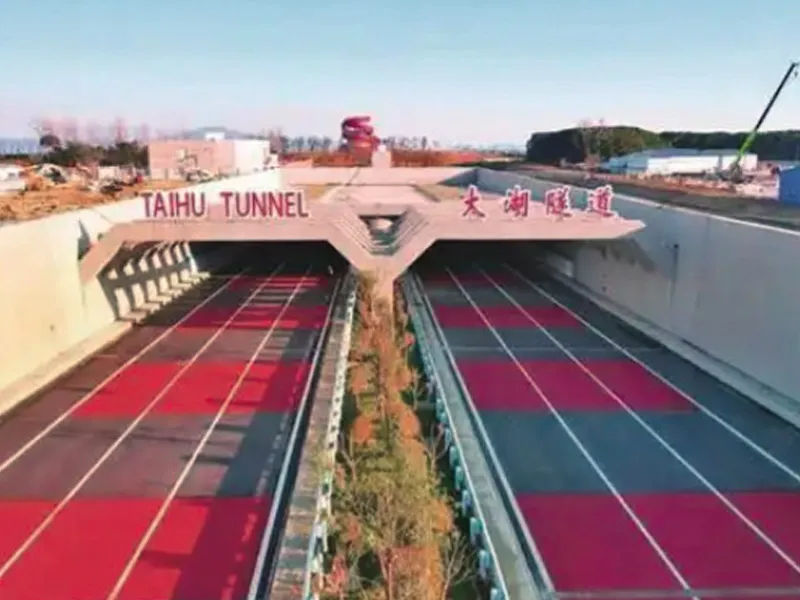 Projet de tunnel du lac Taihu à Wuxi