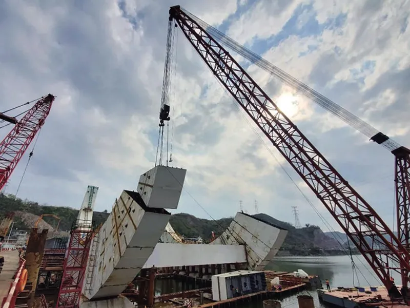 Projet 3 du pont de la baie de Xuanmen
