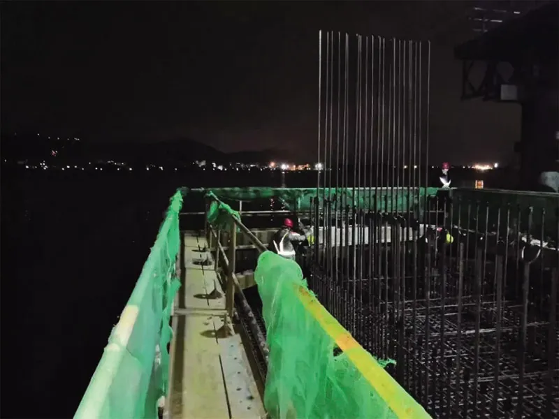 Projet du pont de la baie de Xuanmen