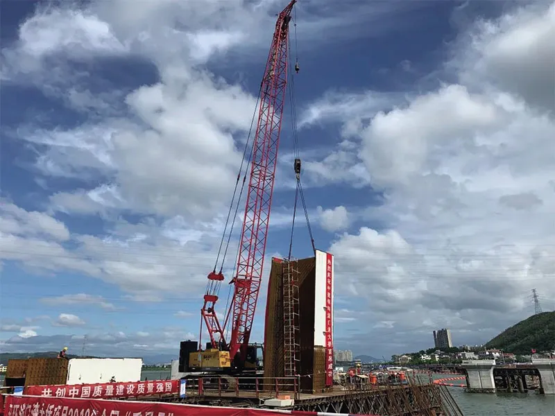 Projet du pont de la baie de Xuanmen
