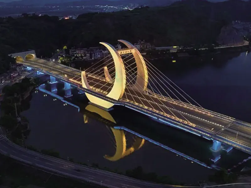 Projet du pont de la baie de Xuanmen