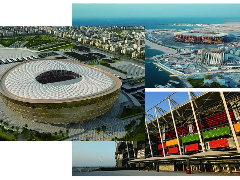 Les stades de la Coupe du Monde au Qatar