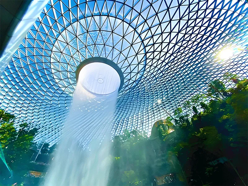 Le projet de l'aéroport de Changi à Singapour