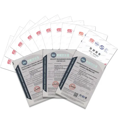 Certificats et récompenses