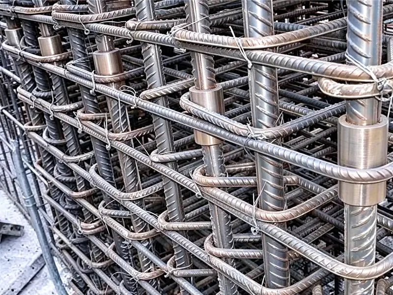 Questions pour l'installation des connecteurs de barres d'armature