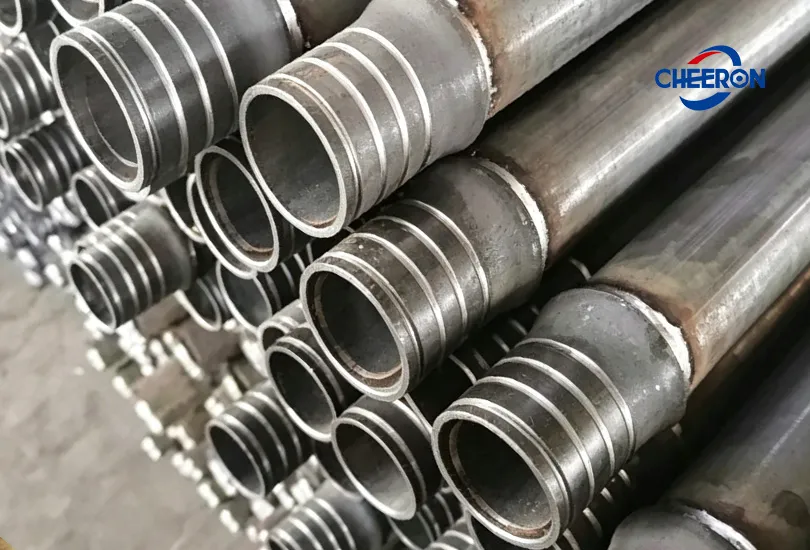 Tube de diagraphie sonique inter-forages de type enfichable